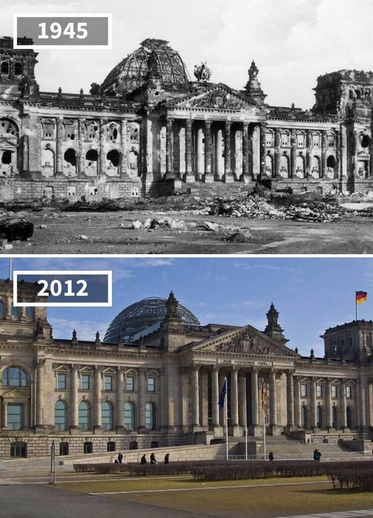 Рейхстаг, Берлин, Германия, 1945 — 2012