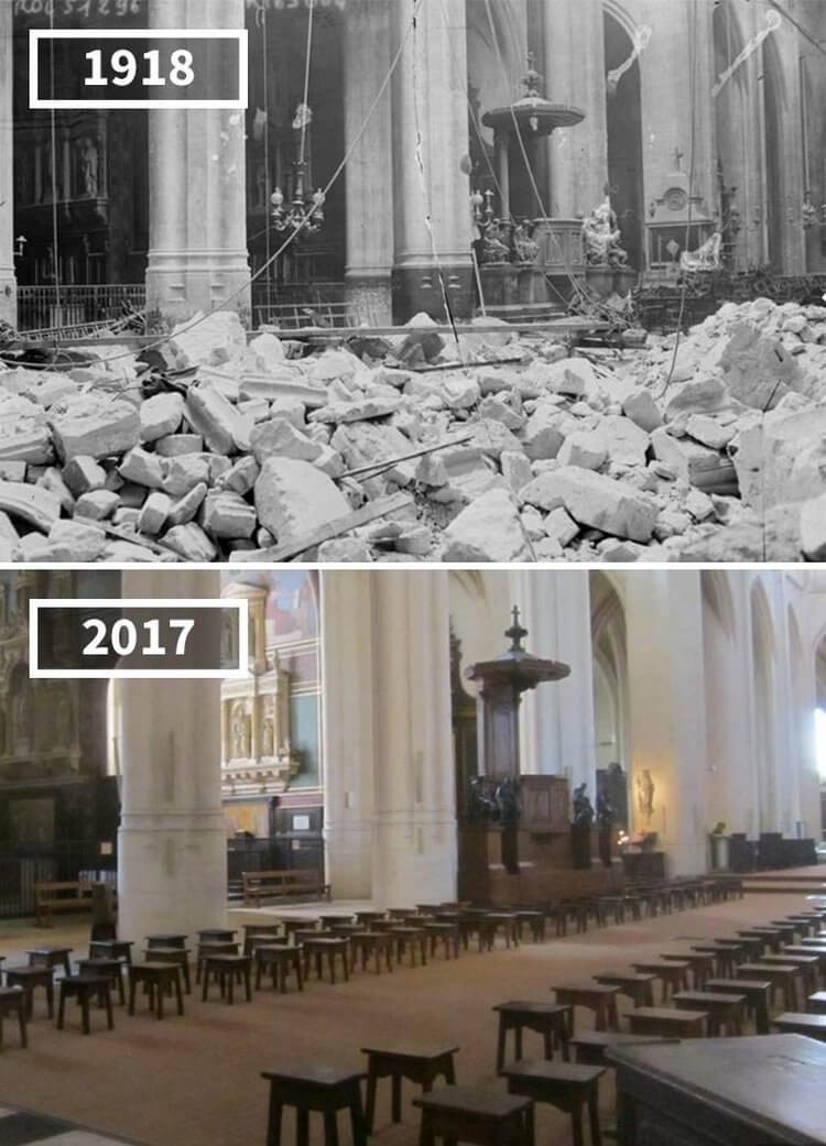 Церковь Сен-Жерве-Сен-Проте, Париж, Франция, 1918 — 2017