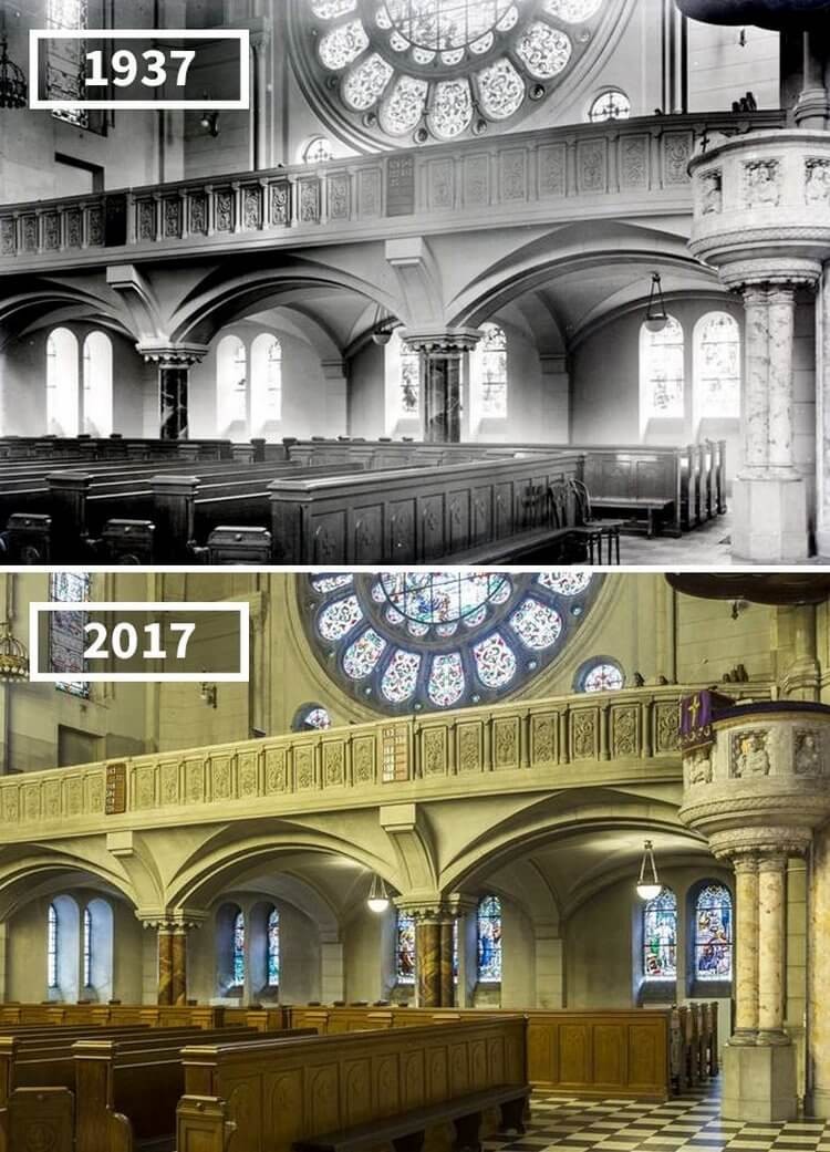 Церковь святого Матфея, Лодзь, Польша, 1937 — 2017