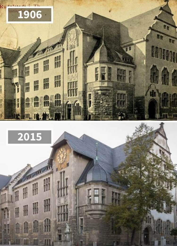 Городской суд в Рудольштадте, Германия, 1906 — 2015