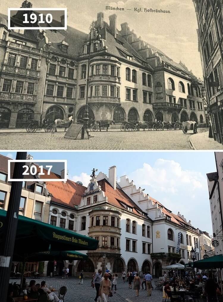 Ресторан «Хофбройхаус», Мюнхен, 1910 — 2017